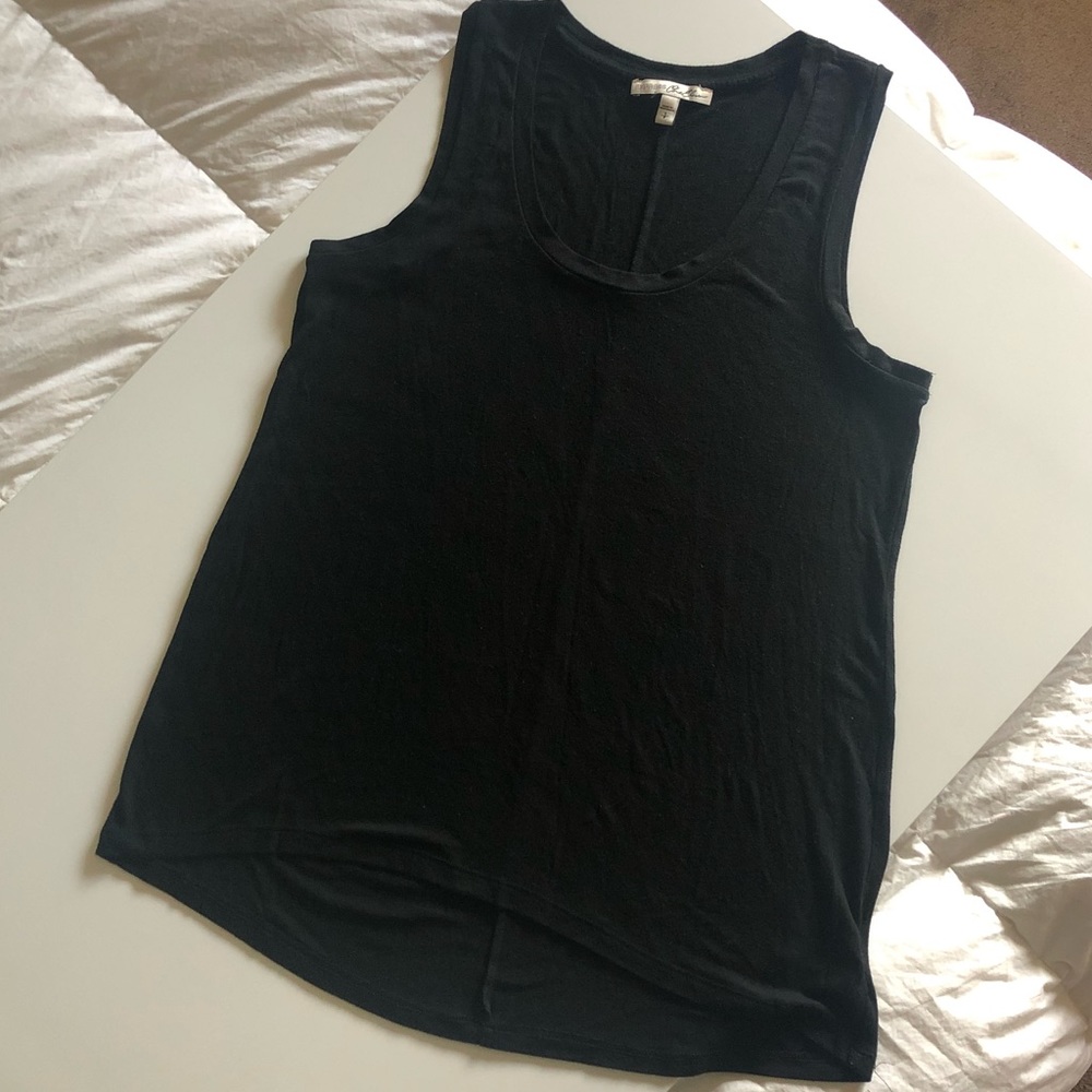 Express One Eleven - Black Sleeveless Top - S
